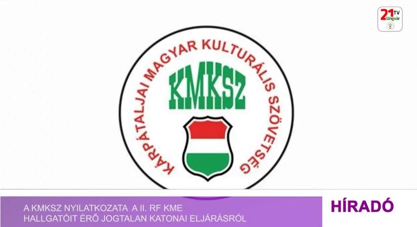 A KMKSZ nyilatkozata a II. RF KME hallgatóit érő jogtalan katonai eljárásról (videó)