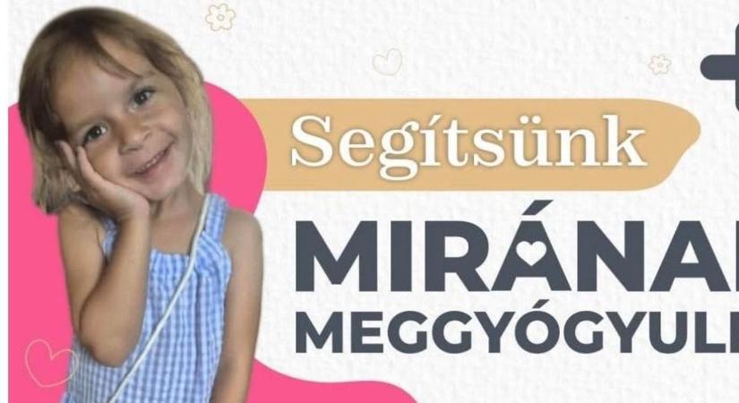 Összefogás: az agydaganattal küzdő Tamás Mirának eddig 8 labdarúgóklub segített