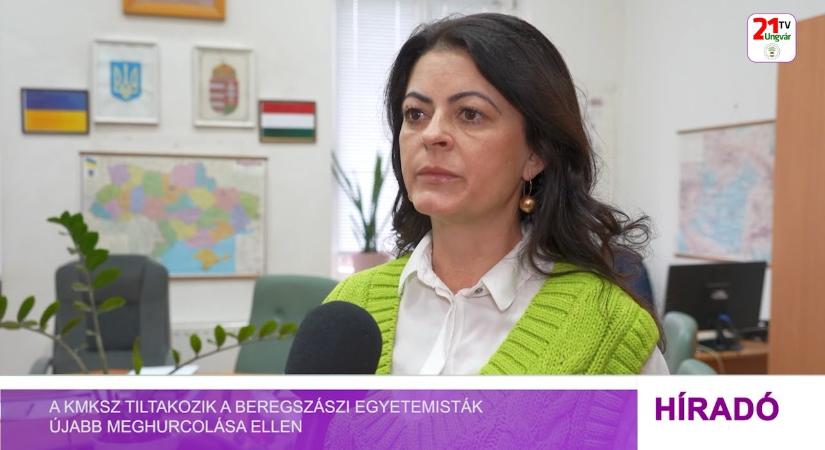 A KMKSZ tiltakozik a beregszászi egyetemisták újabb meghurcolása ellen (videó)