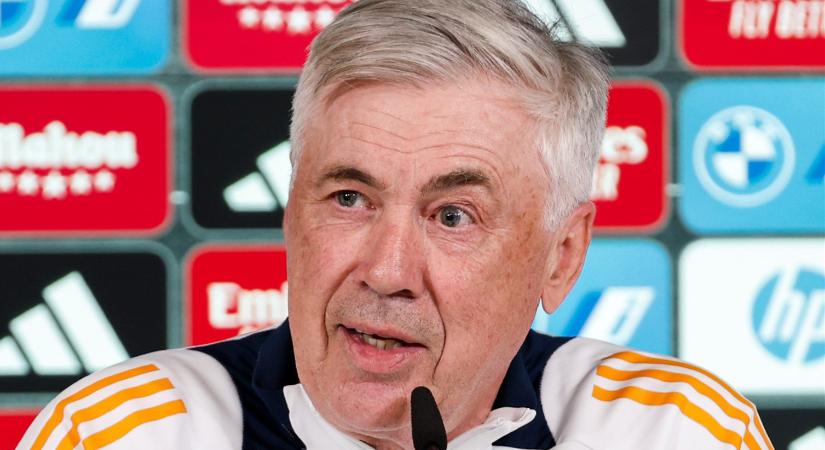 Carlo Ancelotti gyakorlatilag bejelentette a Real Madrid-sztár klubváltását
