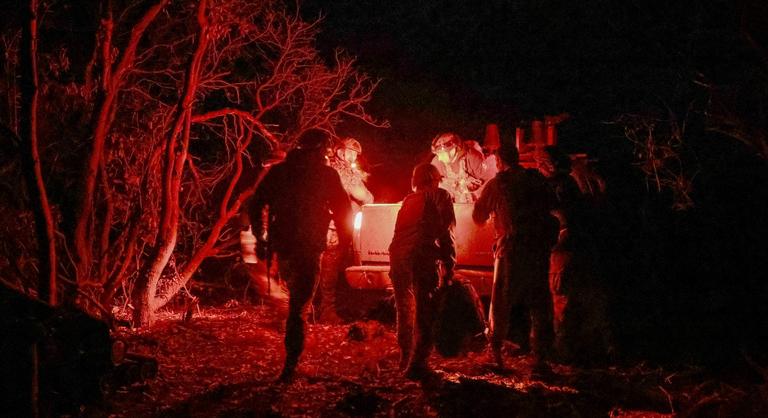 Földalatti bunkerekből érkezik a halál az orosz állásokra