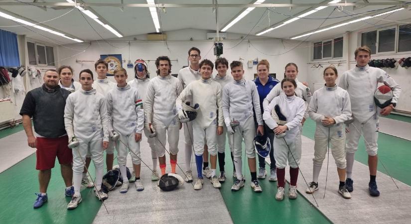 A vívás hangsúlyos az őszi, volános tréningeken