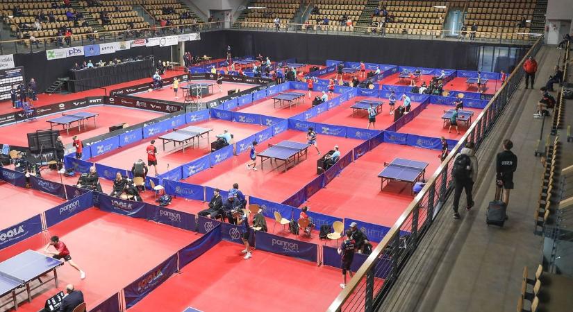 Asztalitenisz: 39 ország 285 versenyzője Szombathelyen