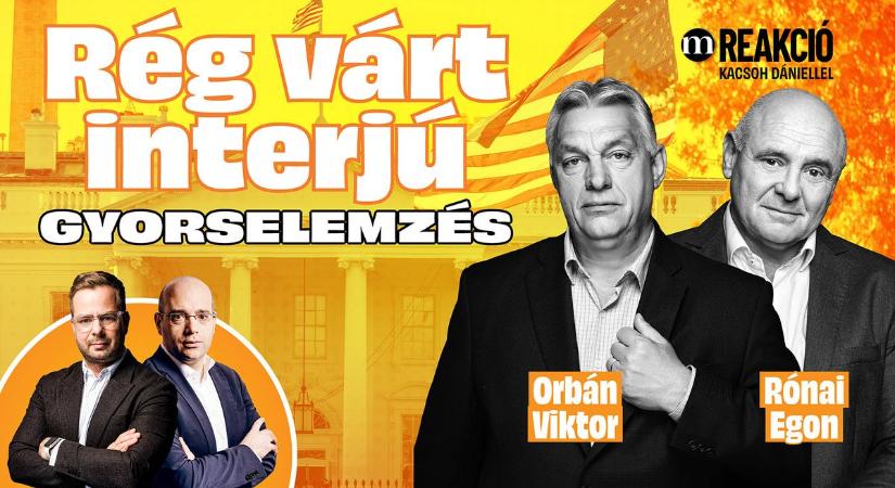 HAMAROSAN! Élő elemzés Orbán Viktor Rónai Egonnak adott interjúja után!