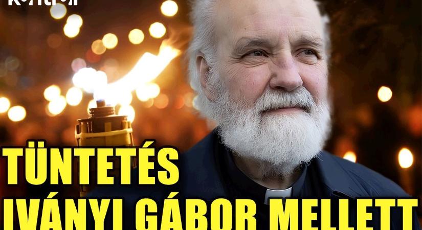 ÉLŐ: Mondjunk nemet a megfélemlítésre! - Fáklyás tüntetés a Dankó utcában