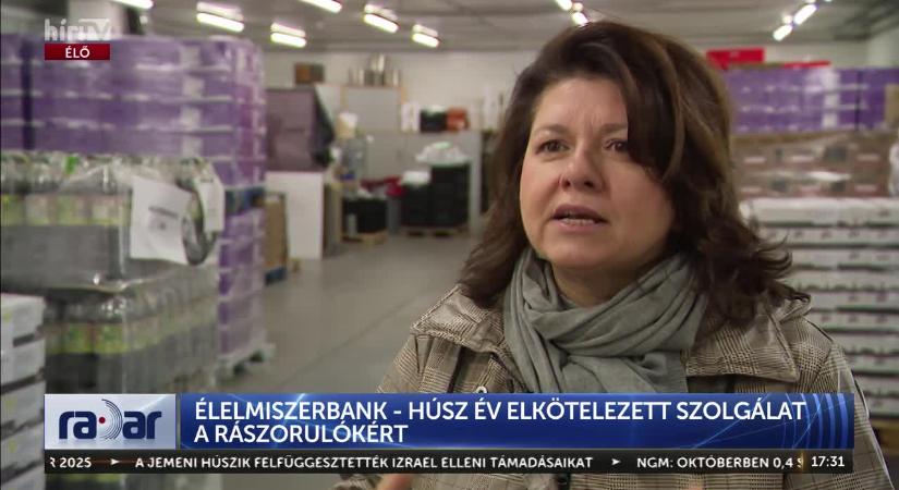 100 ezer tonna megmentett étel – A Magyar Élelmiszerbank 20 éves sikertörténete