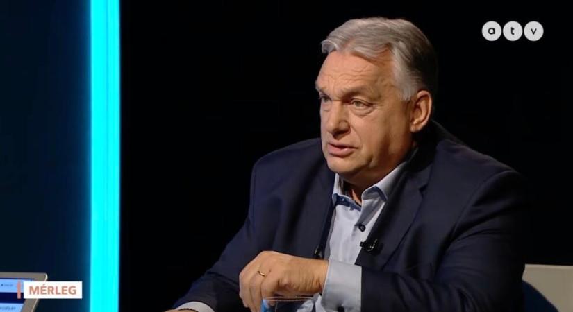 Orbán Viktor az ATV-ben: „Nincs semmilyen politikai kitettségünk Oroszország felé”