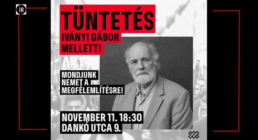 Mondjunk nemet a megfélemlítésre! – Szolidaritási demonstráció Iványi Gábor mellett – Élő!