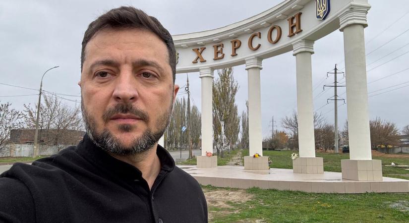 Zelenszkij: Herszonnak többletvédelmet kell biztosítani!