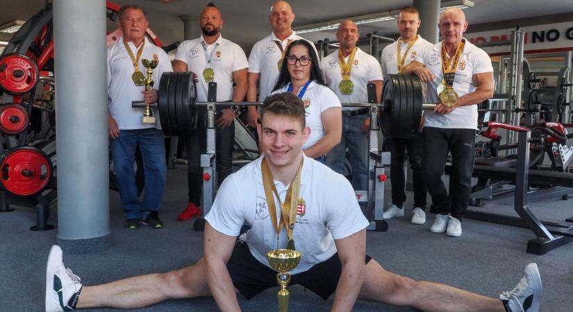 Csak a szokásos éremeső – Ezúttal is taroltak a veszprémi erőemelők ( videó)