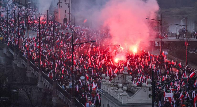 A jövő a jobboldalé! Éljen Lengyelország, éljen Európa!