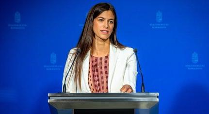 Szentkirályi Alexandra úgy érezte, Orbán Viktorral tizenegynéhány millió magyar is ott ült Trump tárgyalóasztalánál