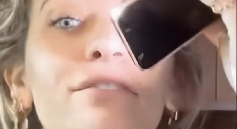 Michael Jackson lánya annyit kólázott, hogy fütyül az orra