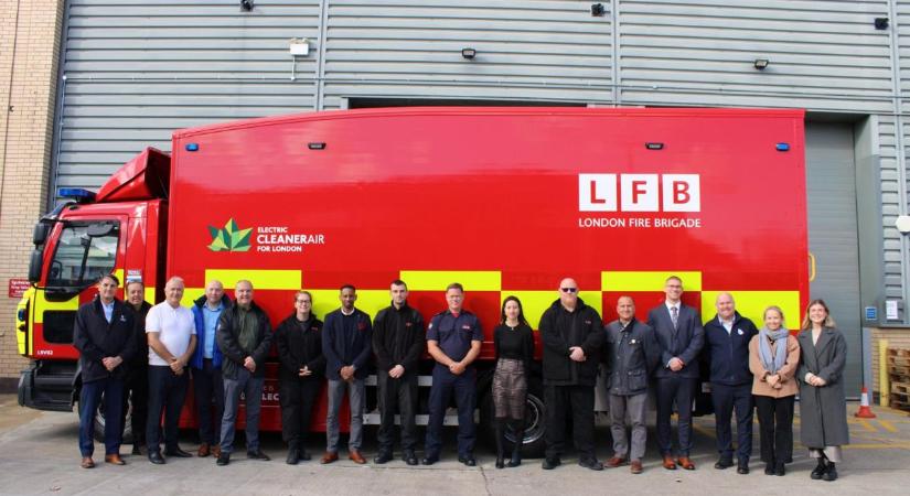 Az első fecskék: elektromos teherautókkal gyarapodtak a londoni lánglovagok