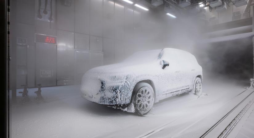Az új Mercedes-Benz GLB kulisszatitkai – klímatesztek, szélcsatorna és mérnöki precizitás
