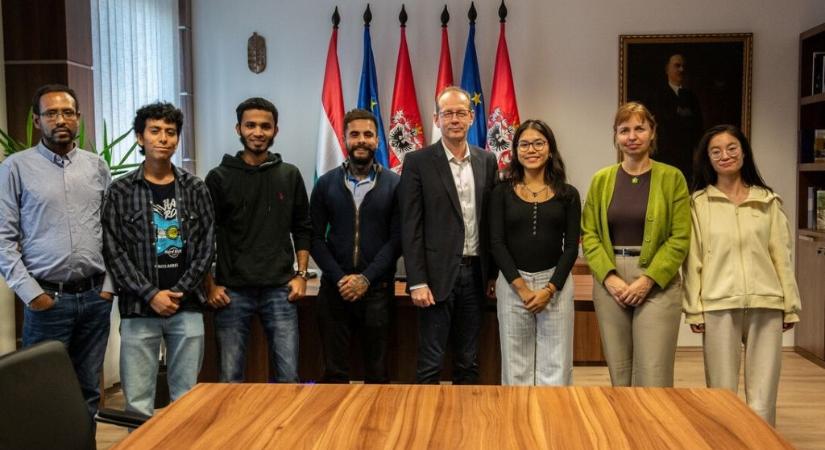 Külföldi diákok is tanulnak Nagykanizsán