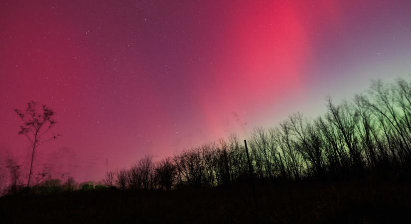 Erős geomágneses vihar csapott le: lélegzetelállító látványt nyújtott Magyarországon