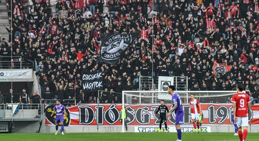 Súlyos MLSZ-büntetések: Már a Diósgyőrnek és a Honvédnak is végre kell hajtania a szektorbezárást