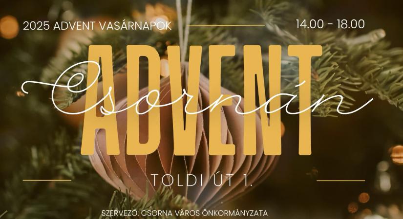 Adventi Ünnepváró 2025 Csorna