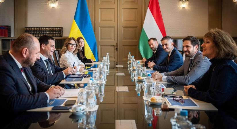 Ukrán delegáció érkezett Budapestre: a béke is szóba került a tárgyaláson