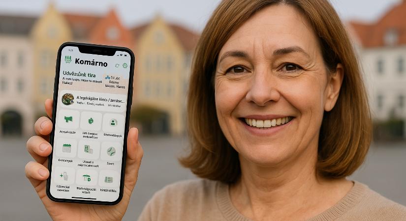 Új városi applikáció segíti a komáromiakat az ügyintézésben