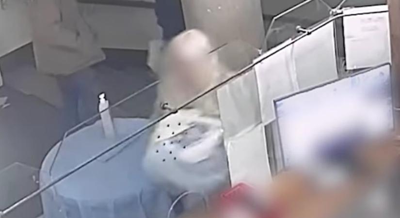 Videón, ahogy fut az ellopott újszülött kisfiúval a parókát viselő józsefvárosi nő