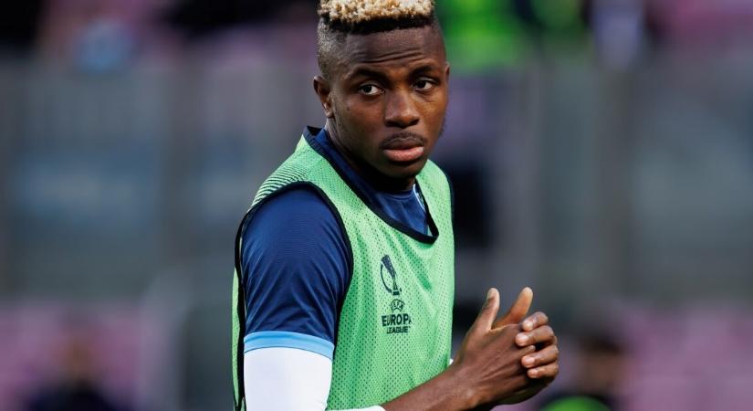 Victor Osimhen a Barcelona célkeresztjében: Lewandowski utódját keresik