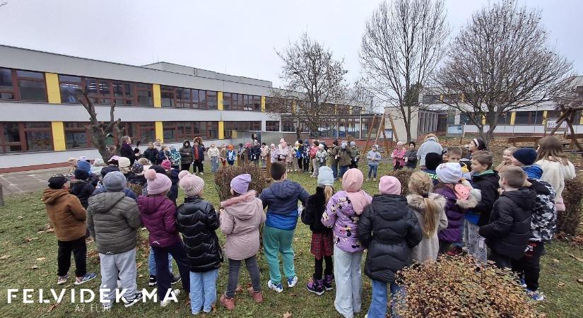 Márton-napi hagyományőrzés az ipolysági magyar iskolaközpontban