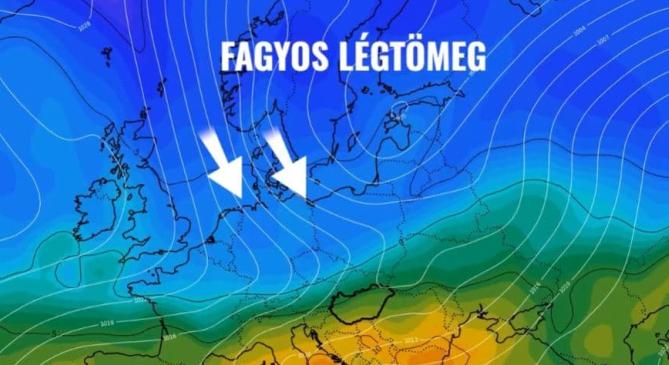 Izgalmasabb időjárást hoz a jövő hét, erősebb lehűlés jöhet