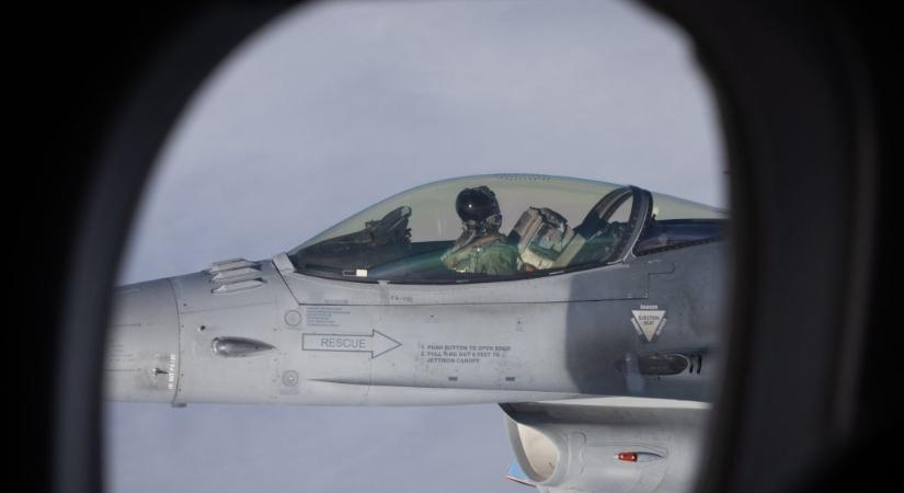 Két belga F-16-os kalandozott a Balaton felett szerdán