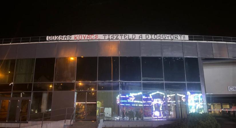 Elfogyott a diósgyőri szurkolótábor türelme