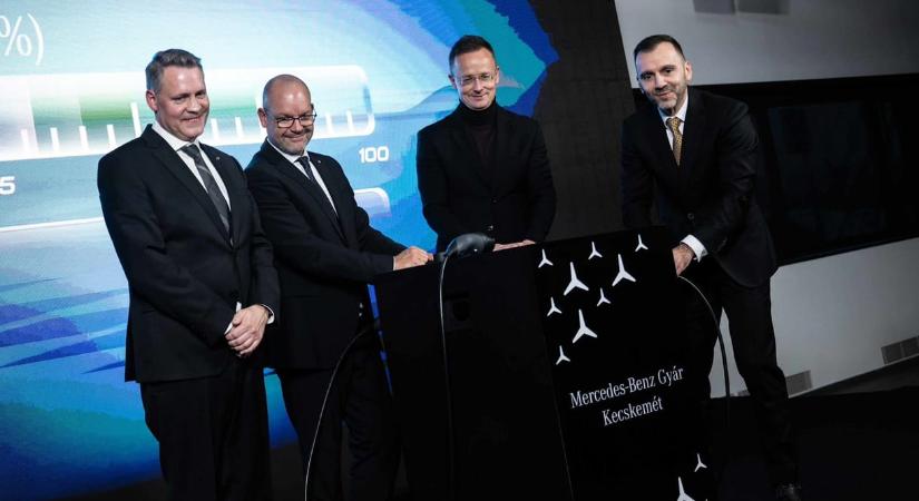 A Mercedes kutatás-fejlesztési központot épít Magyarországon