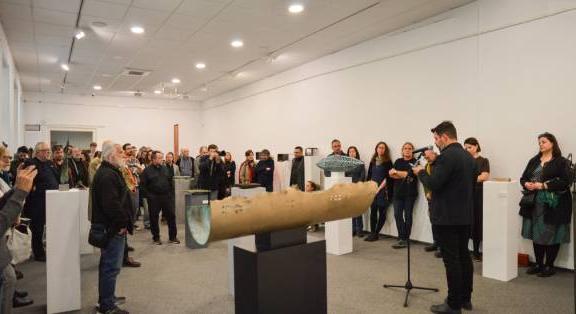 Bronzba öntött kortárs művészet a Damjanich János Múzeumban