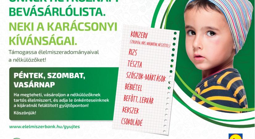 A Lidl is az Élelmiszerbank mellé állt