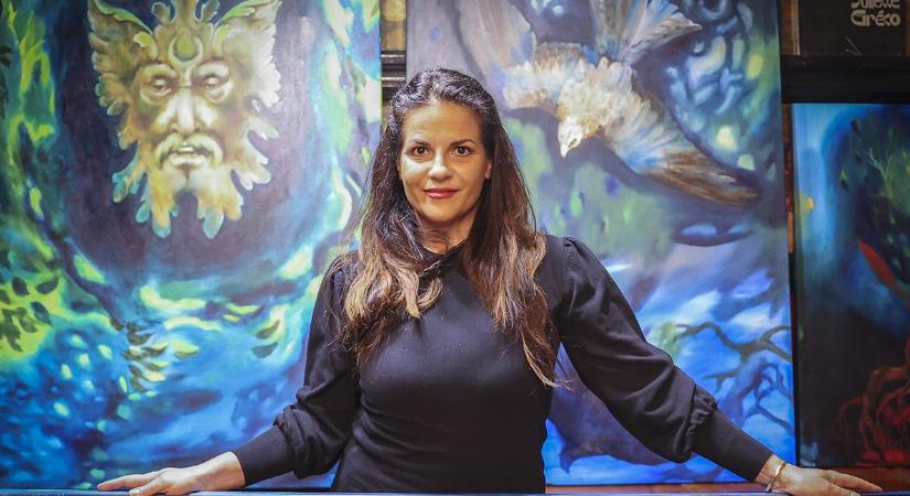 Oszter Alexandra hazatért Győrbe – Lélekképeit láthattuk a Komédiás Étteremben