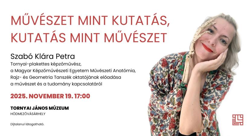 Előadással, beszélgetéssel és könyvbemutatóval készül a Tornyai János Múzeum