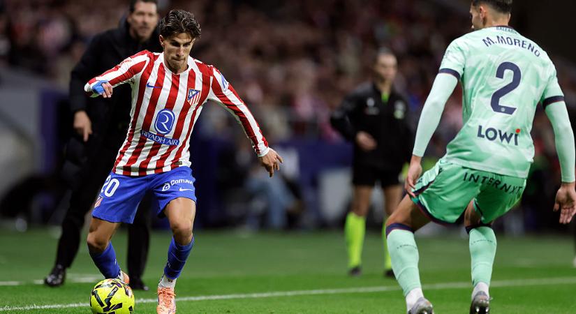 La Liga: közel a hosszabbításhoz az Atletico Madrid szélsője! – sajtóhír