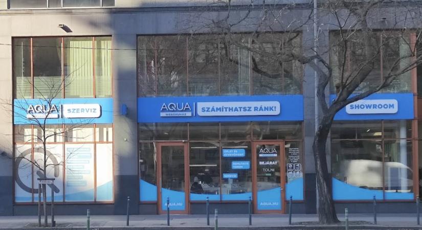 Bezárta üzleteit az Aqua webáruház