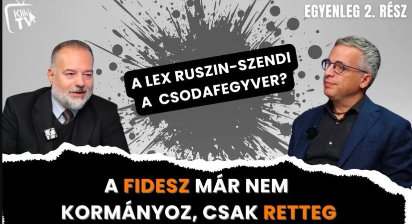 A Fidesz már nem kormányoz, csak retteg