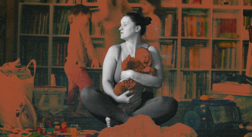 „Úgy vágytam gyerekre, de most annyira elborít az anyaság, hogy alig kapok levegőt”