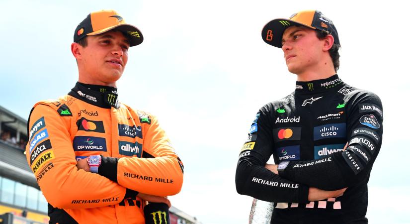 Norris szerződése miatt nem állhat be Piastri mögé a McLaren