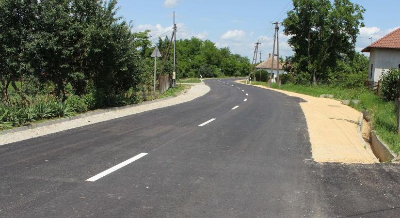 Négy dél-borsodi település közútjai újultak meg