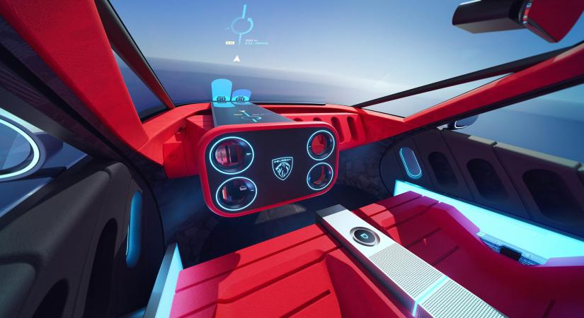 Peugeot Polygon: a szélvédő az új műszerfal