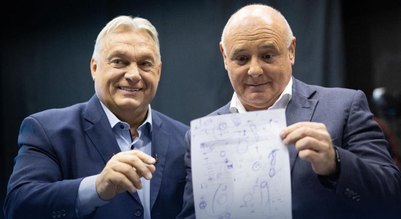 Mit árulhat el, és mit nem Orbán Viktor interjú alatti rajza?