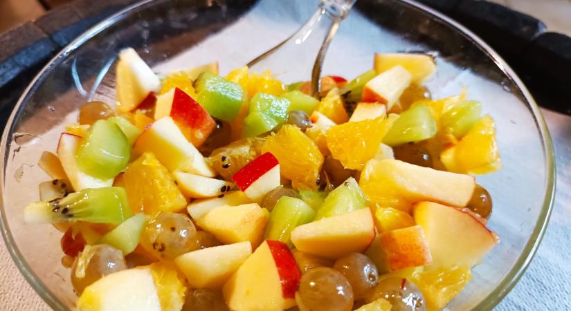 Téli gyümölcssaláta
