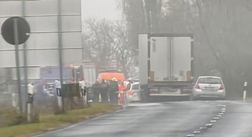 Halálos baleset történt Duka közelében - helyszíni fotó