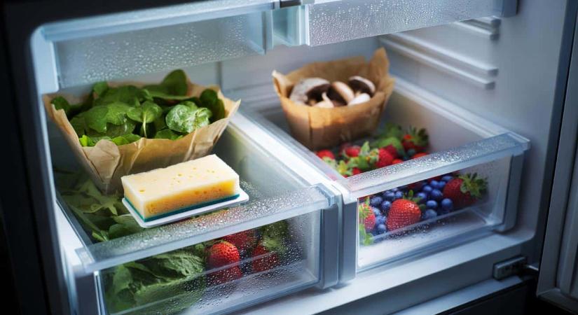 Bevált trükköt hoztunk: Rakj egy szivacsot a hűtőbe – ettől az egyszerű lépéstől napokkal tovább marad friss a zöldséged