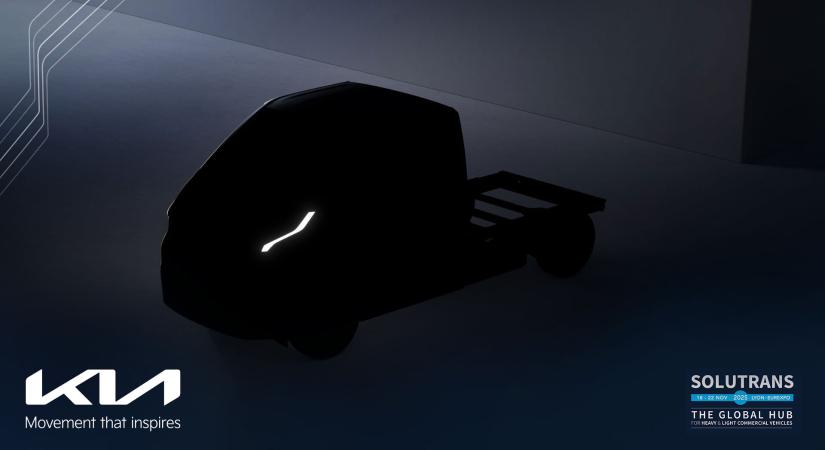 Világpremier: november 18-án Lyon-ban mutatkozik be a Kia PV 5 Chassis Cab