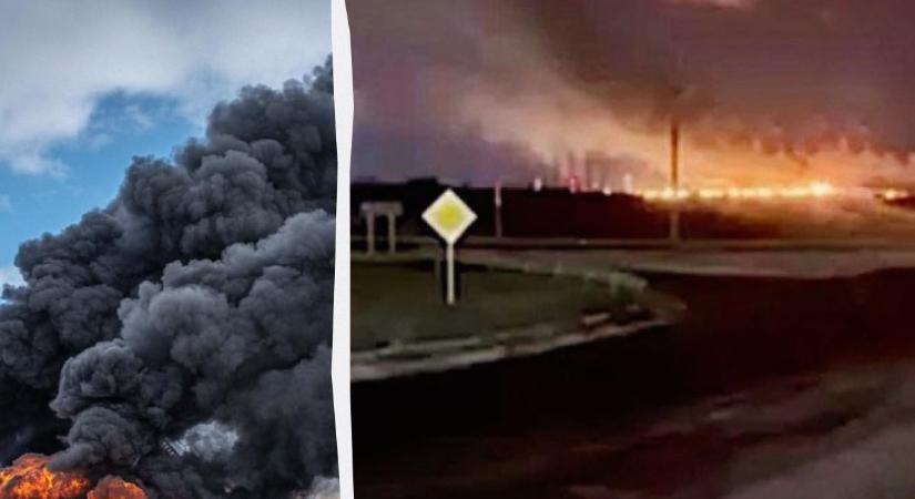 Megsemmisült egy orosz lőszerraktár a donyecki régióban