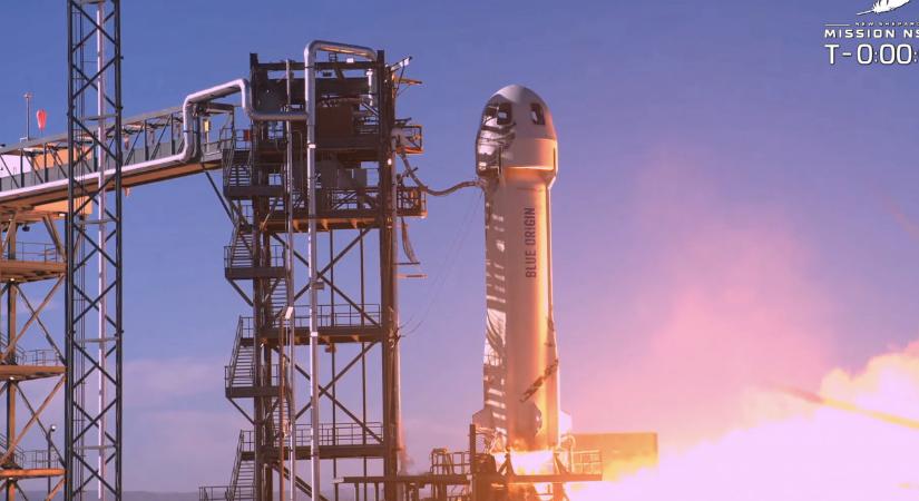 Mégsem indul az űrbe Jeff Bezos legújabb rakétája